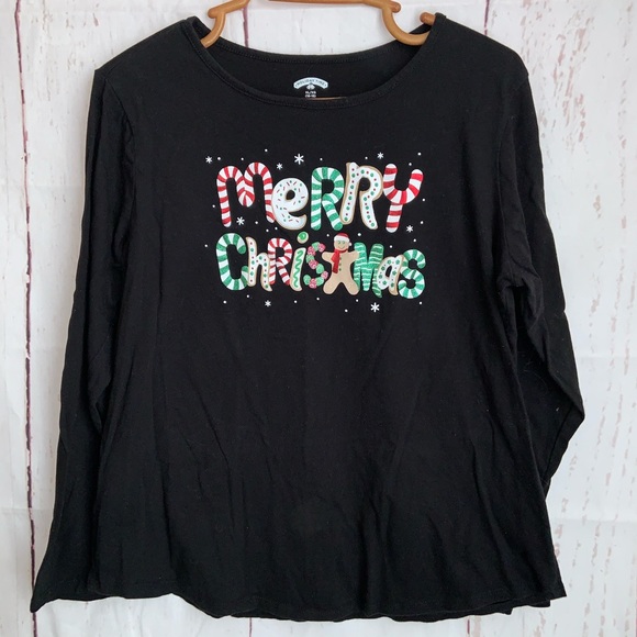 Holiday Time Tops - 4/$15 Holiday Time “Merry Christmas “ Women’s Top